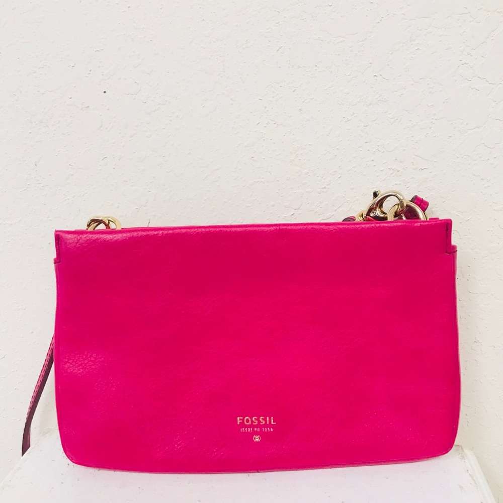 Fossil Pink Crossbody